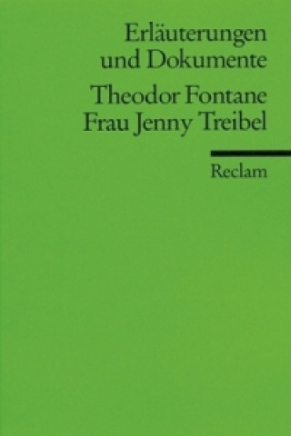 Theodor Fontane 'Frau Jenny Treibel'