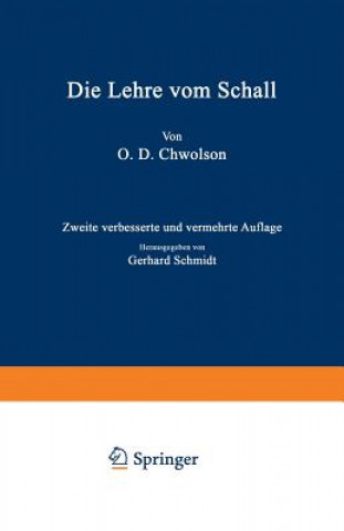 Die Lehre Vom Schall
