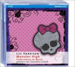 Monster High - Fledermäuse im Bauch, 4 Audio-CDs