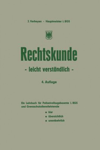 Rechtskunde -- Leicht Verstandlich