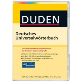 Duden Deutsches Universalwörterbuch, 1 CD-ROM
