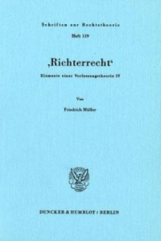 'Richterrecht'