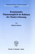 Kommunaler Finanzausgleich im Rahmen der Staatsverfassung.