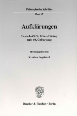 Aufklärungen.