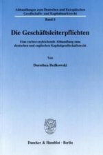 Die Geschäftsleiterpflichten.