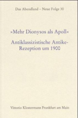 Mehr Dionysos als Apoll