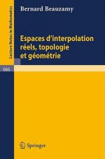 Espaces d'interpolation reels, topologie et geometrie