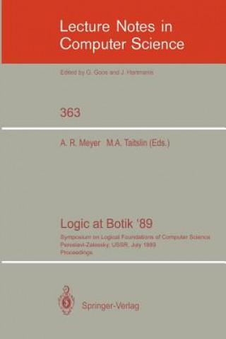 Logic at Botik '89