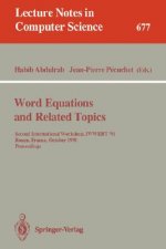 Word Equations and Related Topics