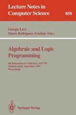 Algebraic and Logic Programming