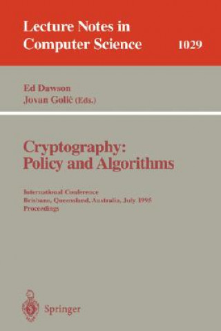 Cryptography: Policy and Algorithms