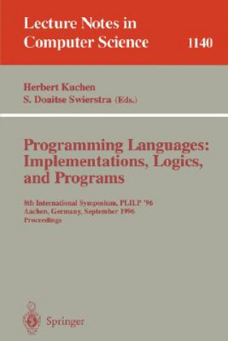 Programming Languages: Implementations, Logics, and Programs