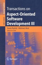 Transactions on Aspect-Oriented Software Development III