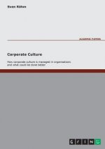Corporate Culture - How Corporate Culture is managed in organisations and what could be done better