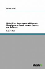 Position Habermas Zum Phanomen Globalisierung. Auswirkungen, Chancen Und Gefahren