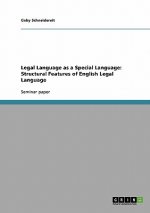 Legal Language as a Special Language