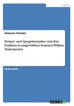 Koerper- und Spiegelmetapher und ihre Funktion in ausgewahlten Sonetten William Shakespeares