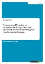 Prognosen und Ursachen im Bundestagswahlkampf 2002. Eine inhaltsanalytische Untersuchung von Ursachenzuschreibungen.