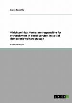 Which political forces are responsible for retrenchment in social services in social democratic welfare states?