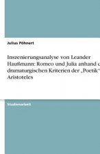 Inszenierungsanalyse von Leander Haußmann: Romeo und Julia anhand der dramaturgischen Kriterien der 