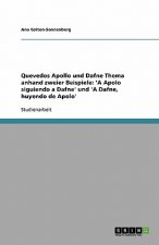 Quevedos Apollo Und Dafne Thema Anhand Zweier Beispiele