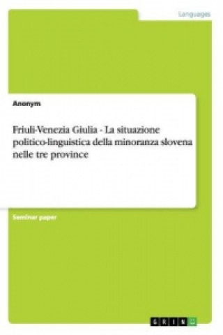 Friuli-Venezia Giulia - La situazione politico-linguistica della minoranza slovena nelle tre province