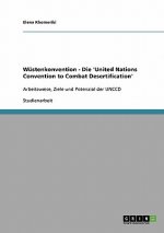 Wustenkonvention - Die 'United Nations Convention to Combat Desertification'