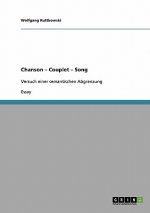 Chanson - Couplet - Song