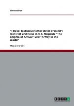I travel to discover other states of mind