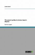 The poem Lycidas in James Joyce's  Ulysses