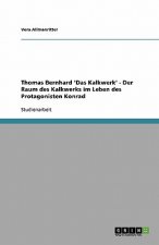 Thomas Bernhard 'Das Kalkwerk' - Der Raum des Kalkwerks im Leben des Protagonisten Konrad