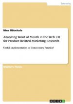 Analyzing Word of Mouth in the Web 2.0 for Product Related Marketing Research