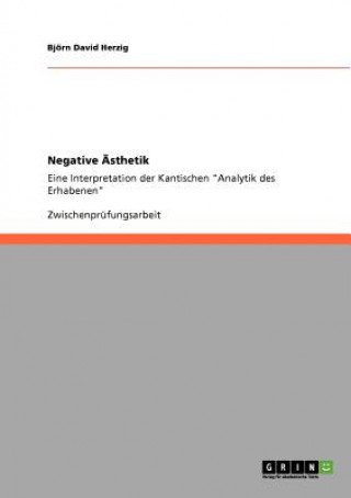 Negative AEsthetik