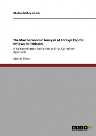 Macroeconomic Analysis of Foreign Capital Inflows in Pakistan