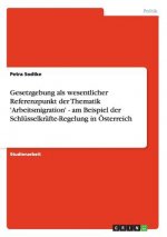 Gesetzgebung als wesentlicher Referenzpunkt der Thematik 'Arbeitsmigration' - am Beispiel der Schlusselkrafte-Regelung in OEsterreich