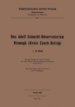 Adolf Schmidt-Observatorium Niemegk (Kreis Zauch-Belzig)