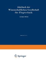 Jahrbuch Der Wissenschaftlichen Gesellschaft Fur Flugtechnik