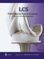 LCS® Mobile Bearing Knee Arthroplasty