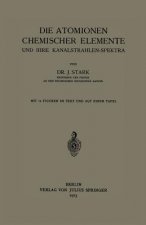 Atomionen Chemischer Elemente Und Ihre Kanalstrahlen-Spektra