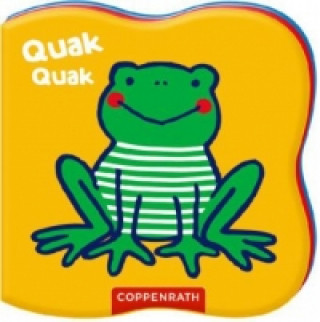 Mein liebstes Badebuch: Quak, quak macht der kleine Frosch, Badewannenbuch