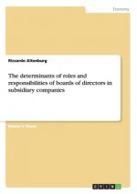 determinants of roles and responsibilities of boards of directors in subsidiary companies