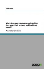 What Do Project Managers Really Do? Do They Push Their Projects and Lead Their People?