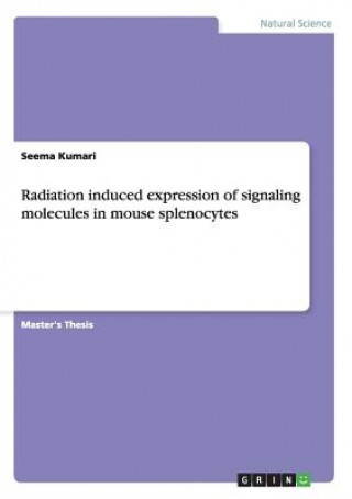 Radiation induced expression of signaling molecules in mouse splenocytes