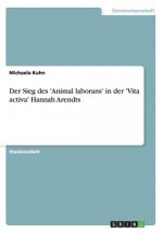Sieg des 'Animal laborans' in der 'Vita activa' Hannah Arendts