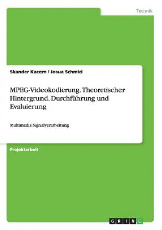 MPEG-Videokodierung. Theoretischer Hintergrund. Durchfuhrung und Evaluierung