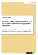 Valuation Within Illiquid Markets - Is 'fair Value' Measurement Still an Appropriate Approach?