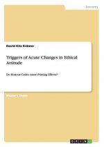 Triggers of Acute Changes in Ethical Attitude