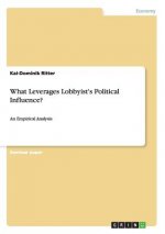 What Leverages Lobbyist's Political Influence?