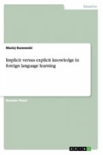 Implicit versus explicit knowledge in foreign language learning