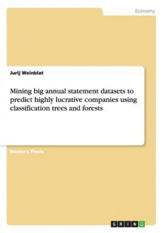 Mining big annual statement datasets to predict highly lucrative companies using classification trees and forests
